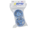 Picture of RPM 81535 Clawz Blue Chrome Wheel Associated Trucks Front(2pcs)