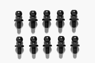 Picture of Tamiya 53598 5mm Alum Ball Connector - Fluorine Coated 10pcs