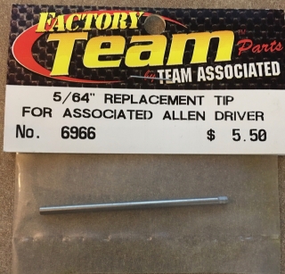Picture of Team Associated 6966 5/64" Replacement Tip for Associated Allen Driver