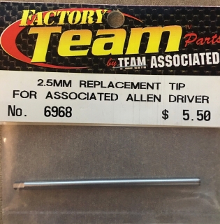 Picture of Team Associated 6968 2.5mm Replacement Tip for Associated Allen Driver