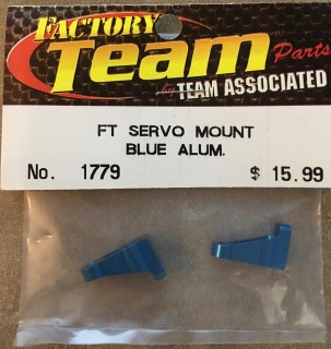 Picture of Team Associated 1779 Servo Mount Blue Alum