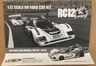 Picture of Team Associated RC12 L3 Instruction Manual